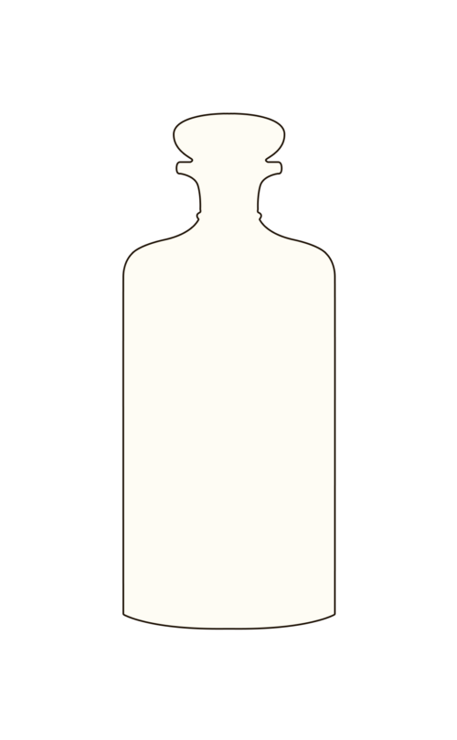 Outline of bottle