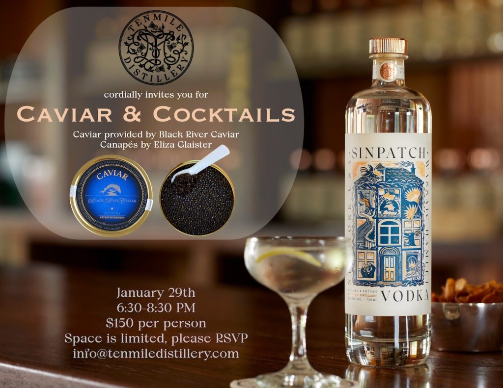 Cocktails and Caviar Invitation 