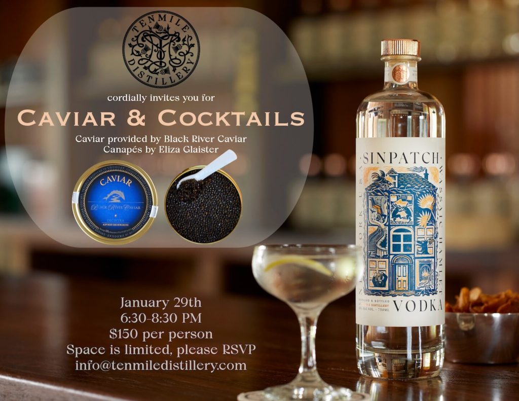 Cocktails and Caviar Invitation