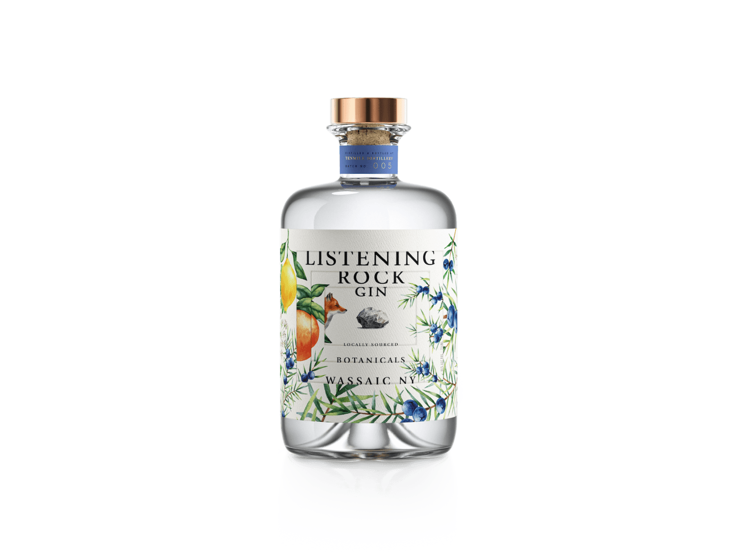 Bottle of Listening Rock Gin