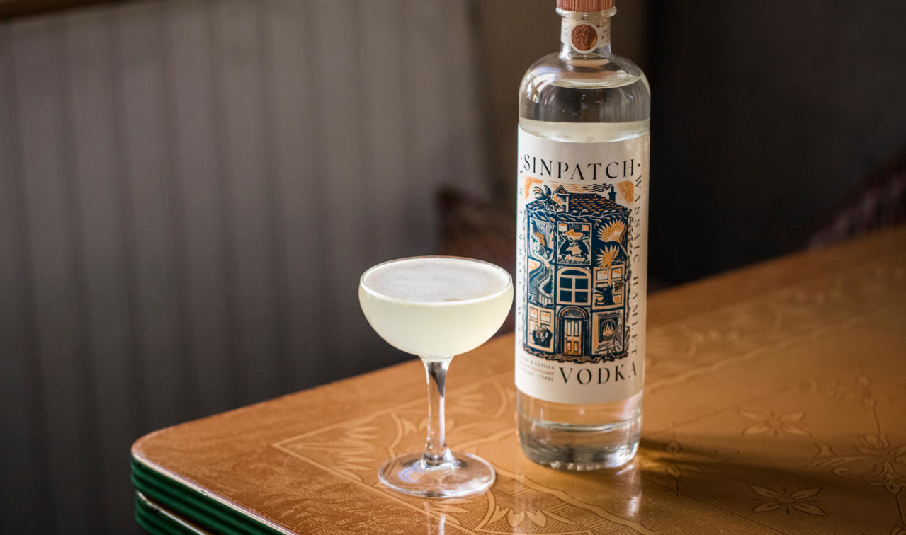 Vodka Cocktail on a table