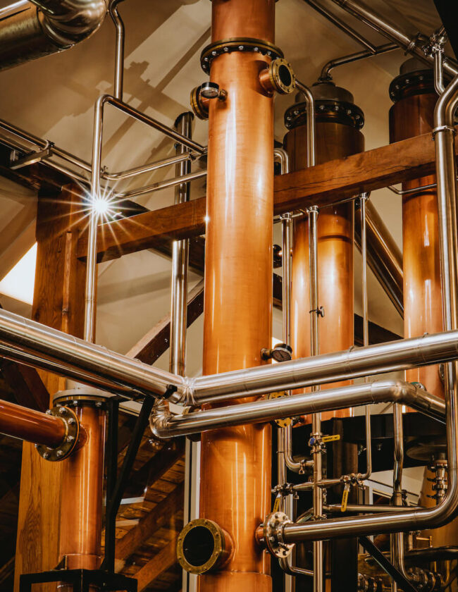 Copper Vodka Column