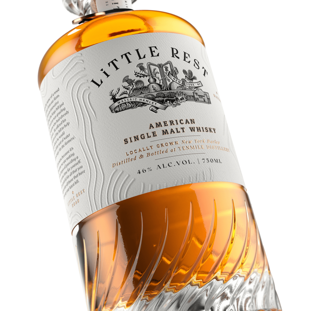 Little Rest Whisky Bottle rendering of Little Rest Whisky